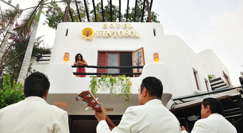 بلايا ديل كارمن Hotel Boutique Quinto Sol المظهر الخارجي الصورة